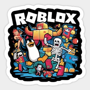 Roblox Kids - Boy and Girl Sticker